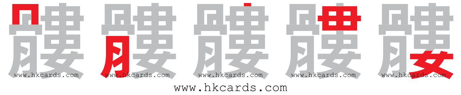 【圖解】「髏」的倉頡碼